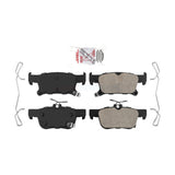Rear Ceramic Disc Brake Pads NWF-PRC1923 For Buick Envision