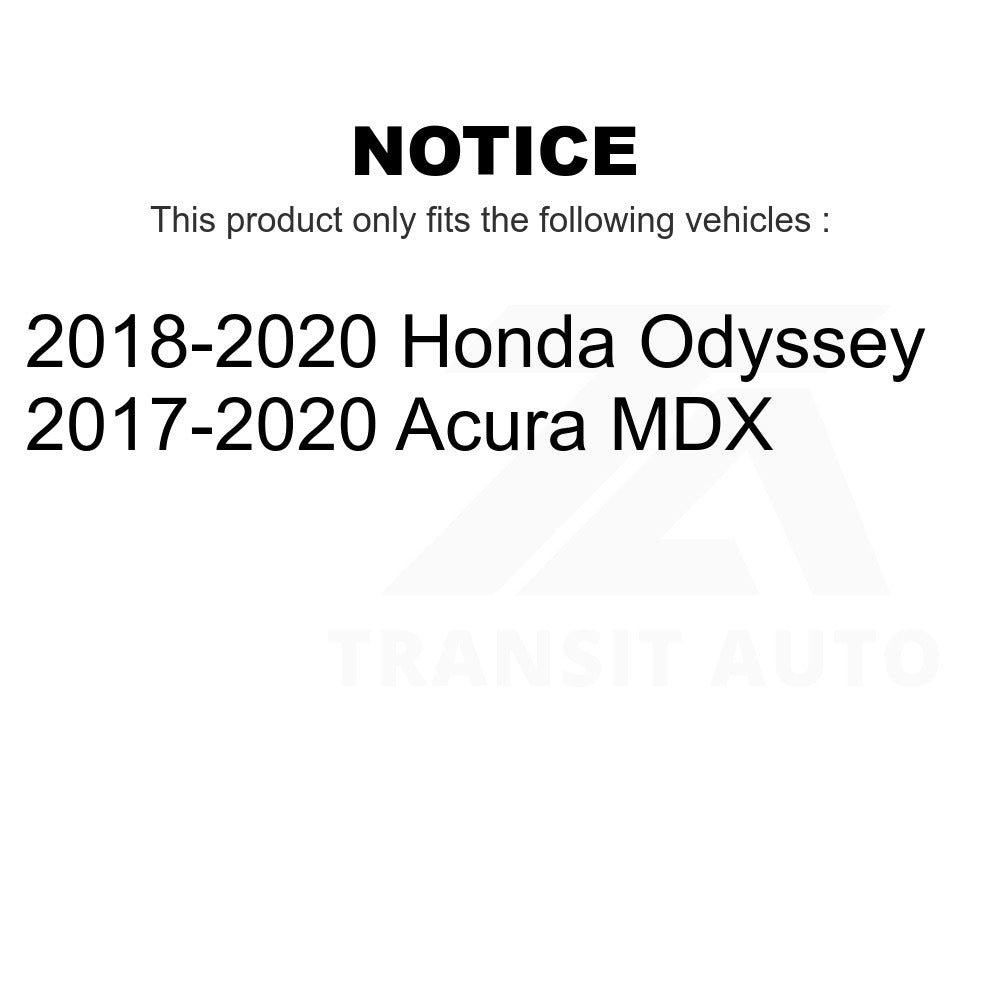 Rear Ceramic Disc Brake Pads NWF-PRC1954 For Honda Odyssey Acura MDX