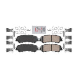 Rear Ceramic Disc Brake Pads NWF-PRC2032 For 2017-2023 Nissan TITAN
