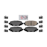 Rear Ceramic Disc Brake Pads NWF-PRC2172 For Jeep Wrangler