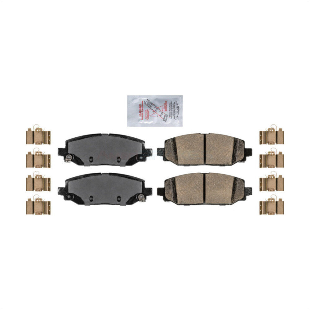 Rear Ceramic Disc Brake Pads NWF-PRC2186 For Jeep Wrangler