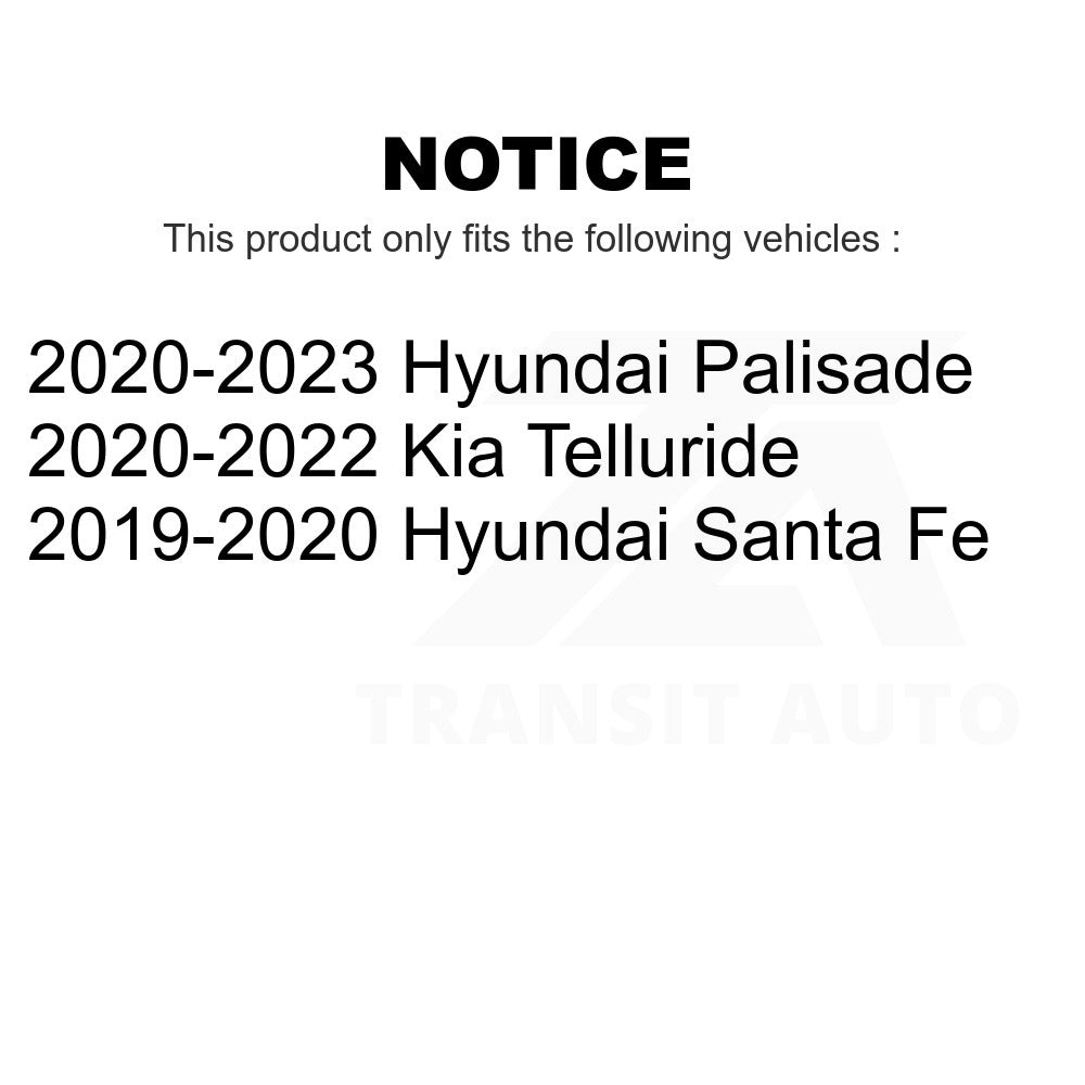 Rear Ceramic Disc Brake Pads NWF-PRC2199 For Hyundai Santa Fe Kia Telluride Palisade