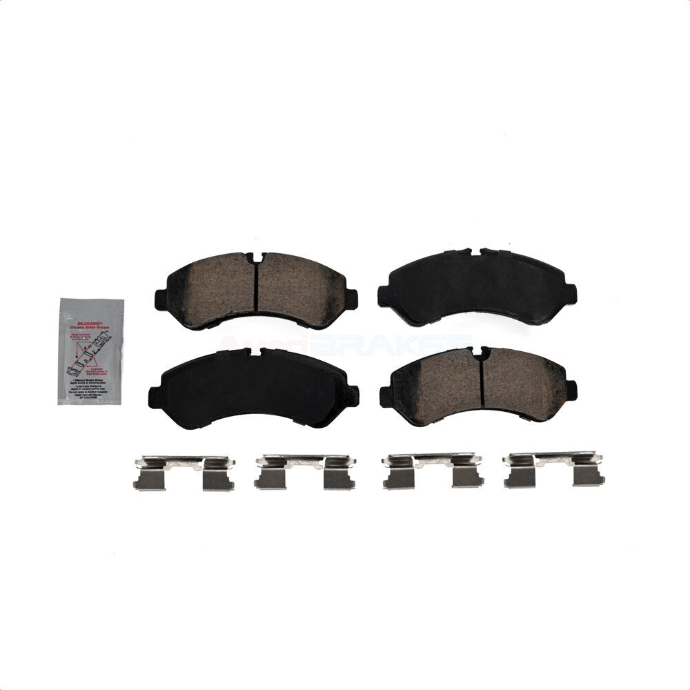 Rear Ceramic Disc Brake Pads NWF-PRC2236 For Freightliner Sprinter 3500 Mercedes-Benz 4500 3500XD
