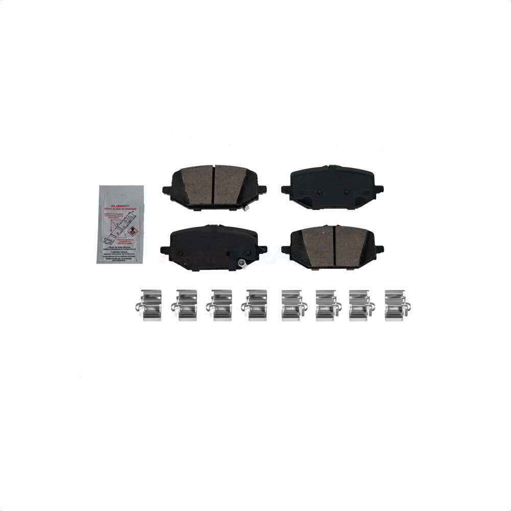 Rear Ceramic Disc Brake Pads NWF-PRC2397 For 2022 Acura MDX