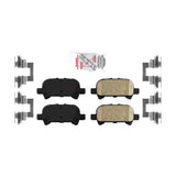 Rear Ceramic Disc Brake Pads NWF-PRC828 For Toyota Camry Avalon Solara