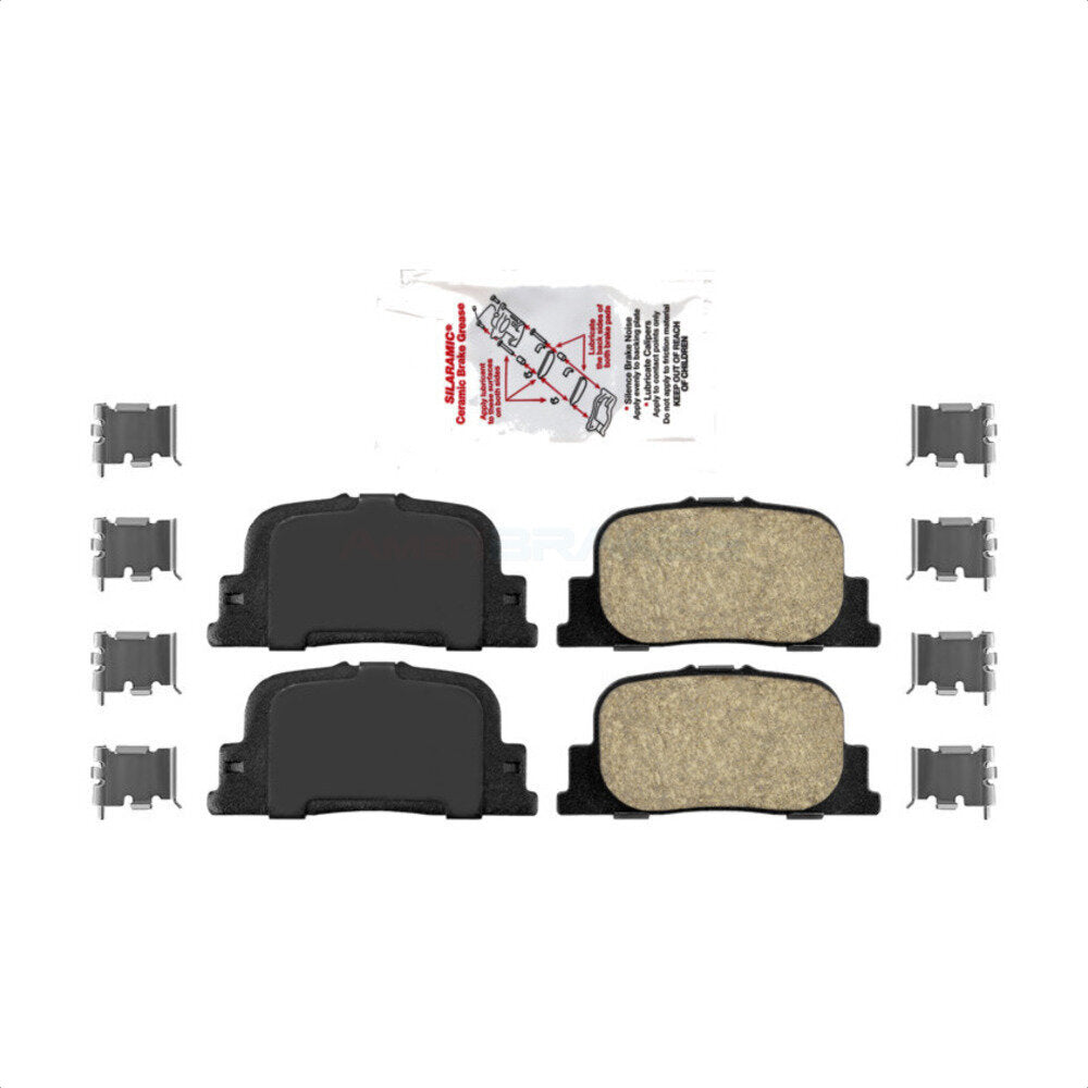Rear Ceramic Disc Brake Pads NWF-PRC835 For Toyota Camry Scion tC Lexus ES300