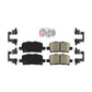 Rear Ceramic Disc Brake Pads NWF-PRC865 For Honda Pilot Odyssey Acura MDX