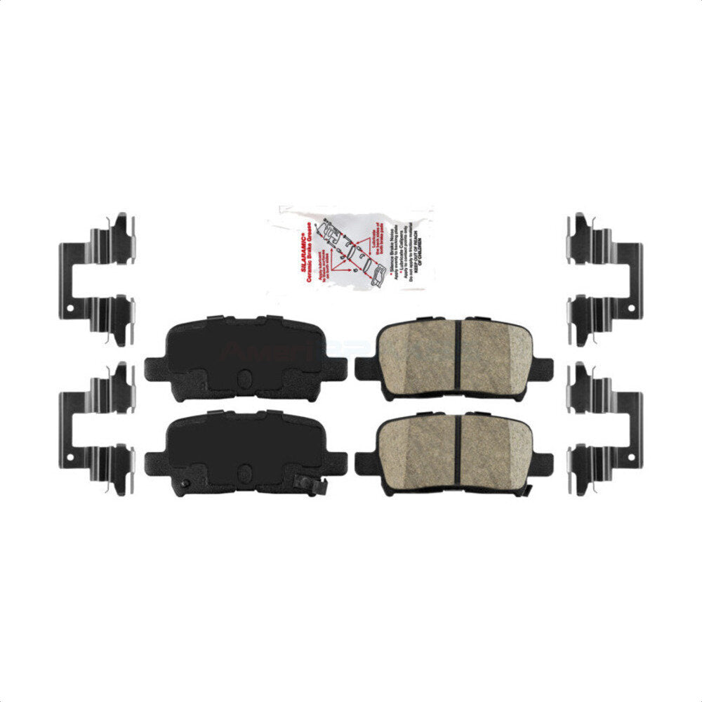 Rear Ceramic Disc Brake Pads NWF-PRC865 For Honda Pilot Odyssey Acura MDX