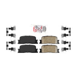 Rear Ceramic Disc Brake Pads NWF-PRC885A For Toyota Camry Lexus Highlander ES330 ES300