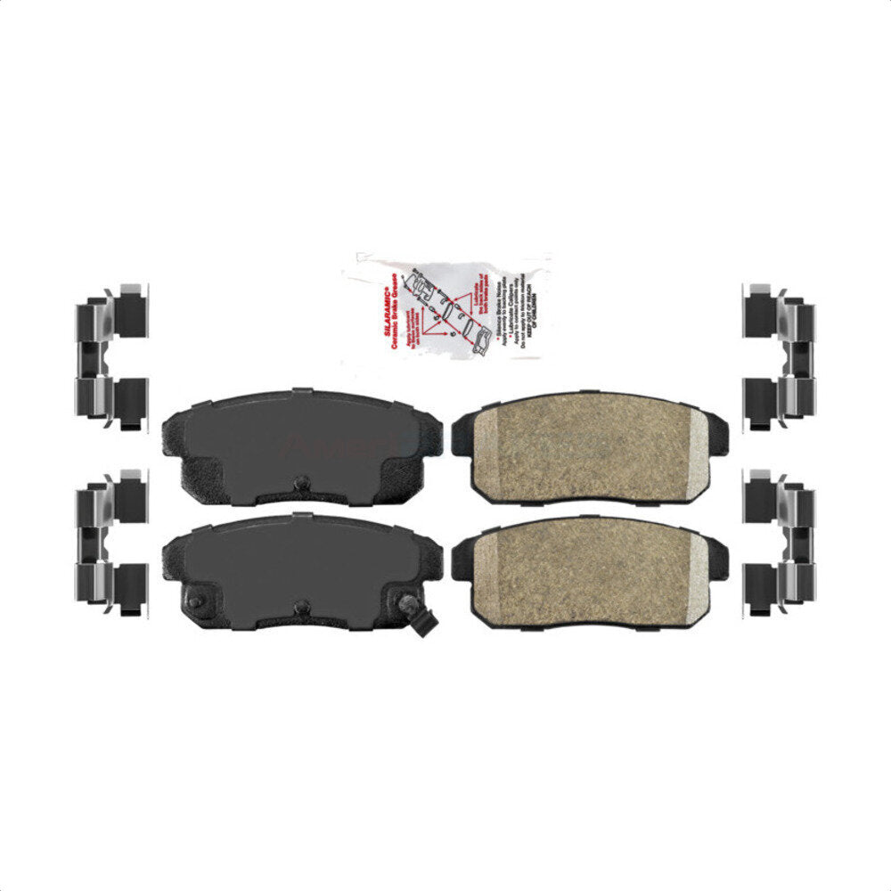 Rear Ceramic Disc Brake Pads NWF-PRC900 For Nissan Sentra Maxima INFINITI Mazda RX-8 I35 I30 G20