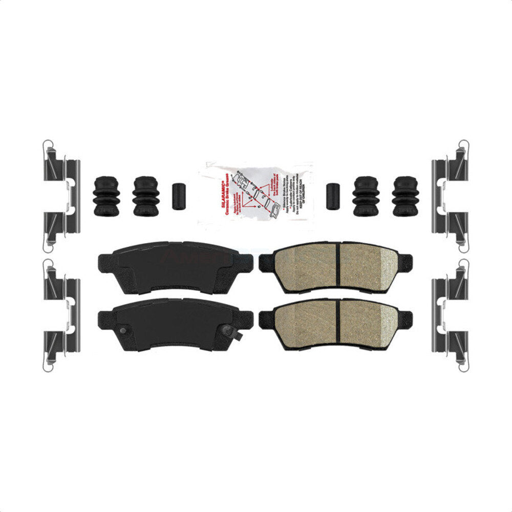 Rear Ceramic Disc Brake Pads NWF-PTC1100 For Nissan Frontier Xterra Suzuki Equator