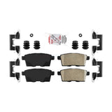 Rear Ceramic Disc Brake Pads NWF-PTC1259 For Ford Edge Mazda CX-9 CX-7 Lincoln MKX