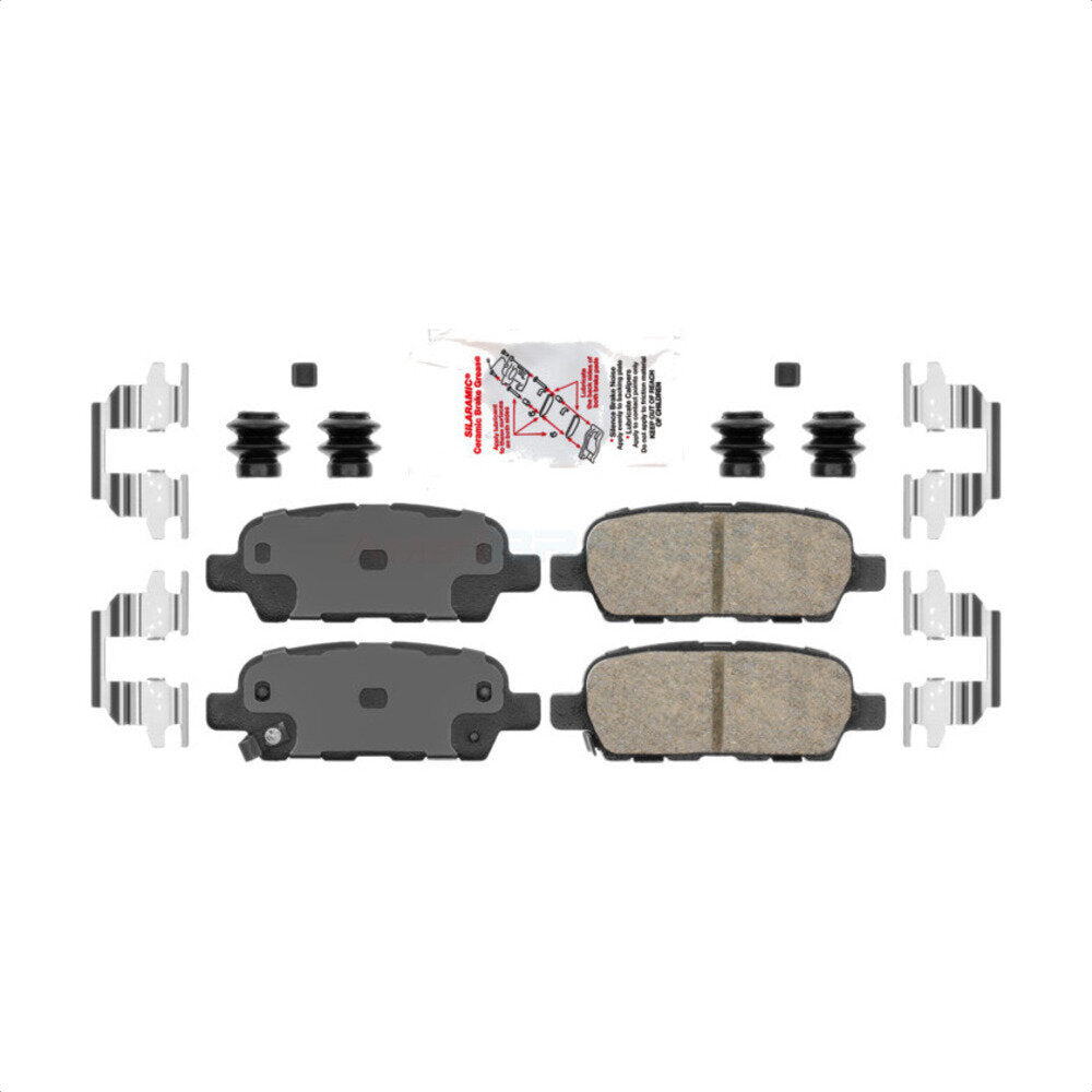 Rear Ceramic Disc Brake Pads NWF-PTC1288 For Nissan Altima Sentra INFINITI G37 G35 FX35 EX35 Q60 M35 M45