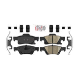 Rear Ceramic Disc Brake Pads NWF-PTC1498 For Jeep Grand Cherokee Dodge Durango WK