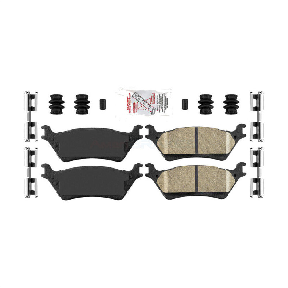 Rear Ceramic Disc Brake Pads NWF-PTC1602 For Ford F-150