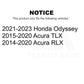 Rear Ceramic Disc Brake Pads NWF-PTC1698 For Acura TLX RLX Honda Odyssey