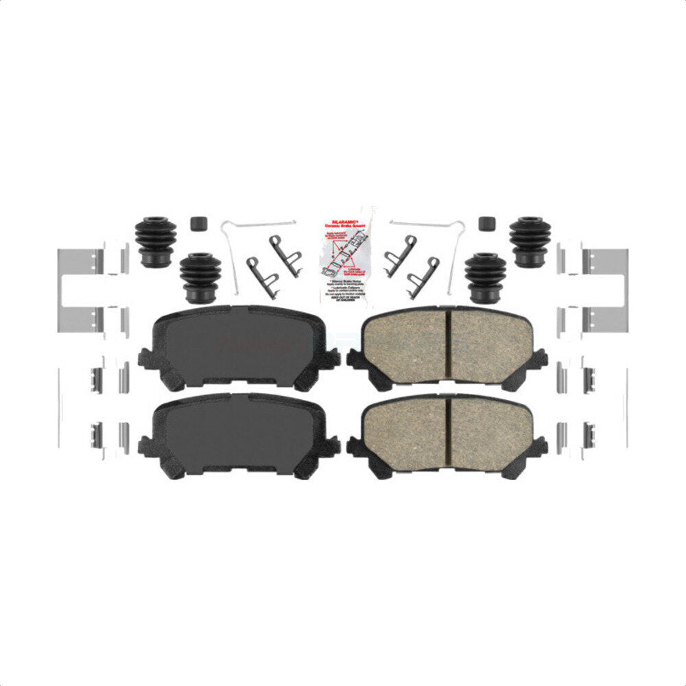 Rear Ceramic Disc Brake Pads NWF-PTC1724 For Honda Pilot Acura MDX Ridgeline Passport