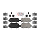 Rear Ceramic Disc Brake Pads NWF-PTC1734 For Jeep Cherokee Chrysler 200