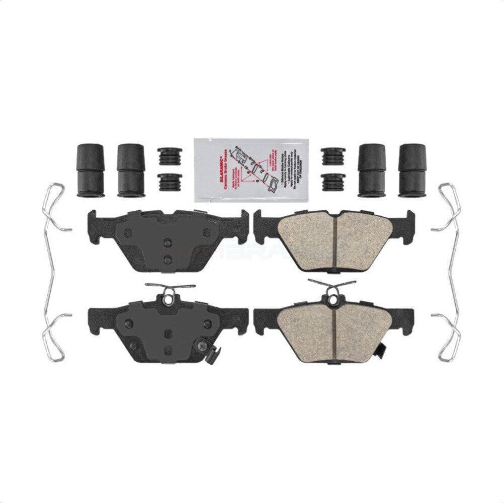 Rear Ceramic Disc Brake Pads NWF-PTC1808 For Subaru Outback Legacy Forester Crosstrek Ascent WRX
