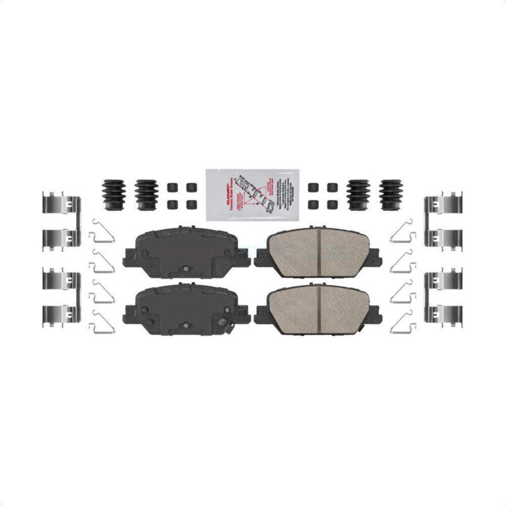 Rear Ceramic Disc Brake Pads NWF-PTC2037 For 2017-2022 Honda CR-V