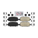 Rear Ceramic Disc Brake Pads NWF-PTC2081 For Jeep Compass