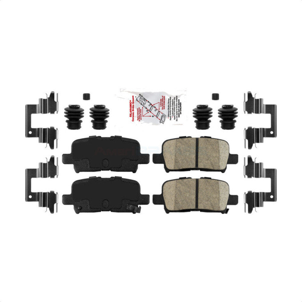 Rear Ceramic Disc Brake Pads NWF-PTC865 For Honda Pilot Odyssey Acura MDX