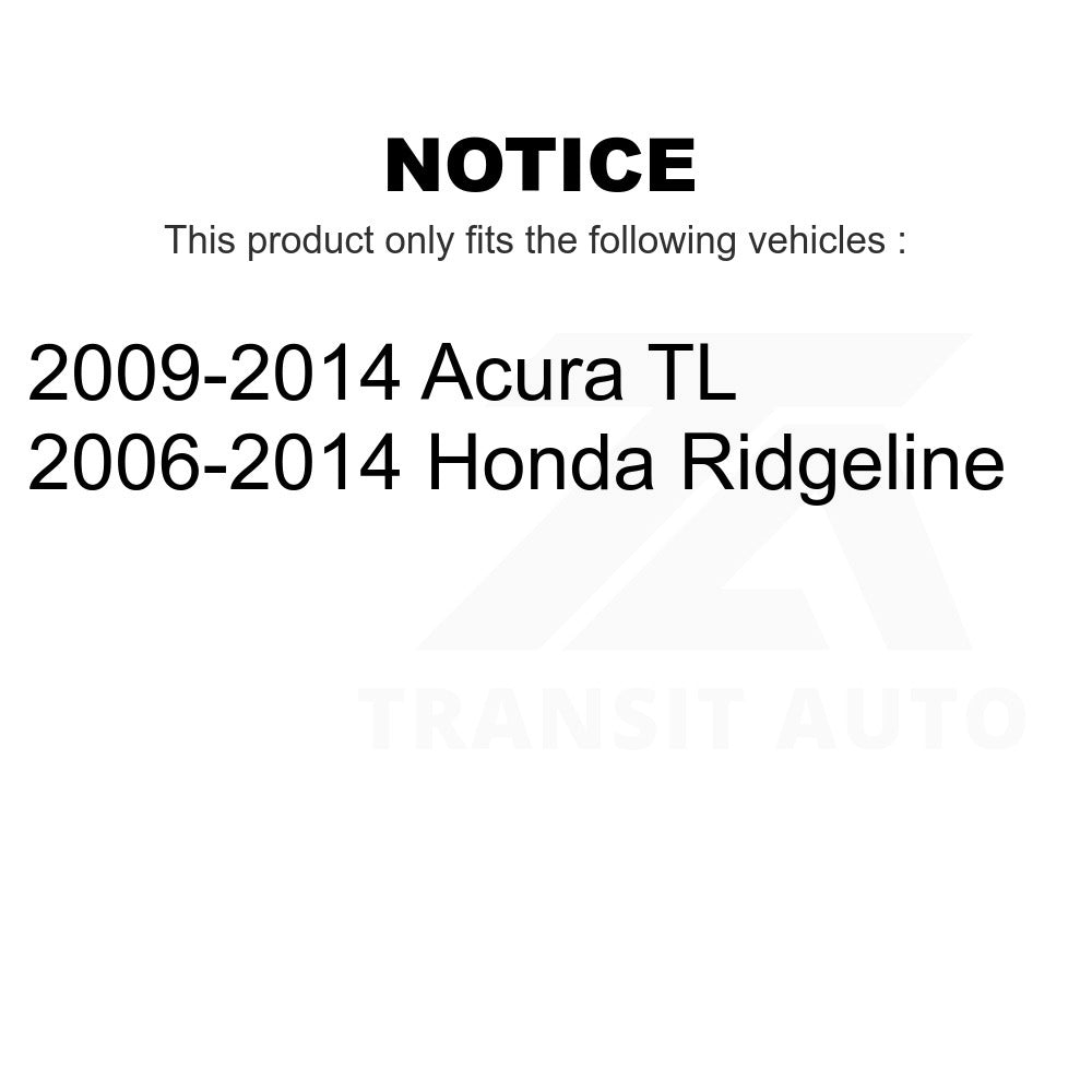 Rear Ceramic Disc Brake Pads TEC-1103 For Honda Ridgeline Acura TL