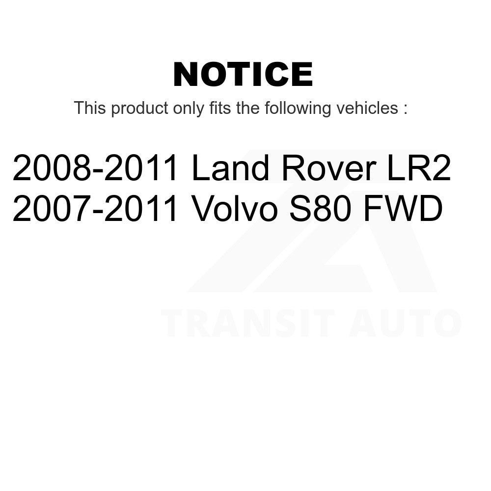 Rear Ceramic Disc Brake Pads TEC-1314 For Volvo S80 Land Rover LR2