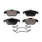 Rear Ceramic Disc Brake Pads TEC-1341 For Mercedes-Benz E350 C300 GLK350 C250 C350 E550 GLK250 E400 C63 AMG C230