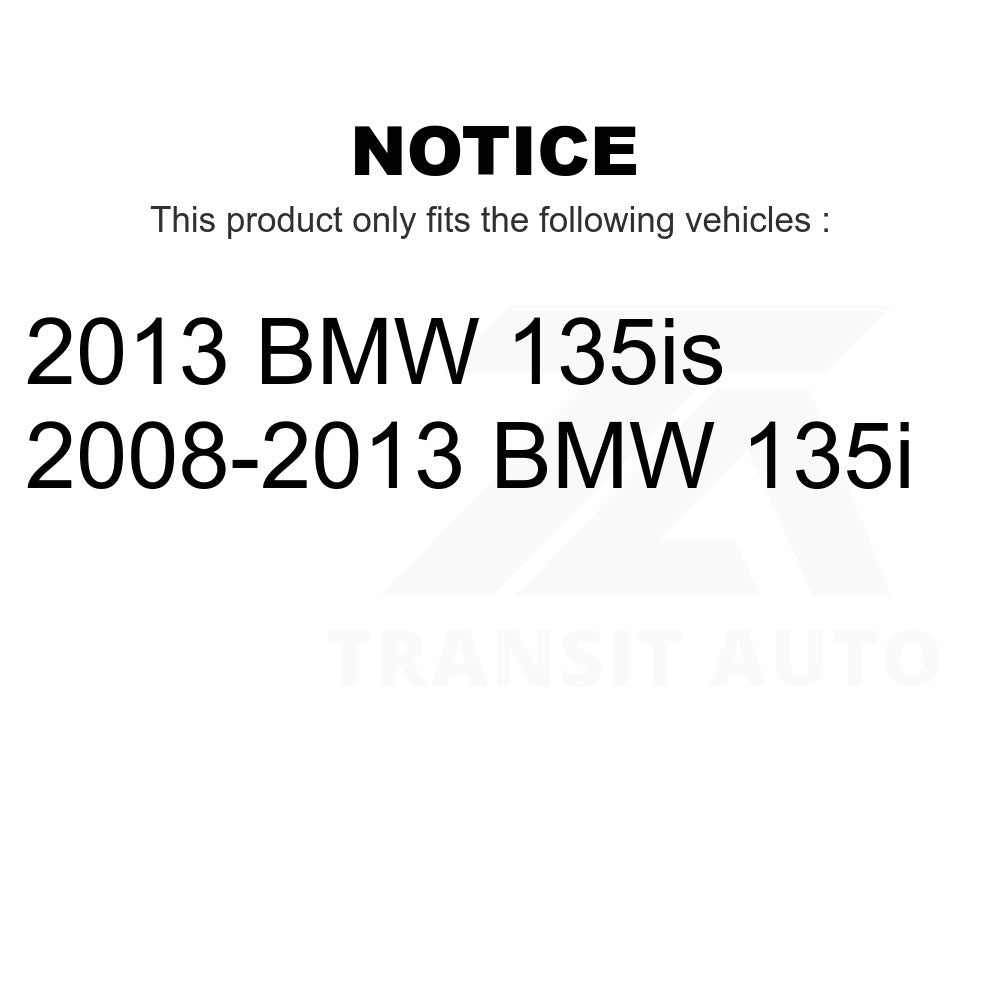 Rear Ceramic Disc Brake Pads TEC-1372 For BMW 135i 135is