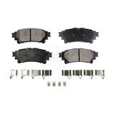 Rear Ceramic Disc Brake Pads TEC-1391 For Toyota Highlander Sienna Lexus RX350 Prius V GS350 IS250 RX450h IS300 IS200t IS350 RC350 RC300 Mirai RC200t GS300 GS200t GS450h
