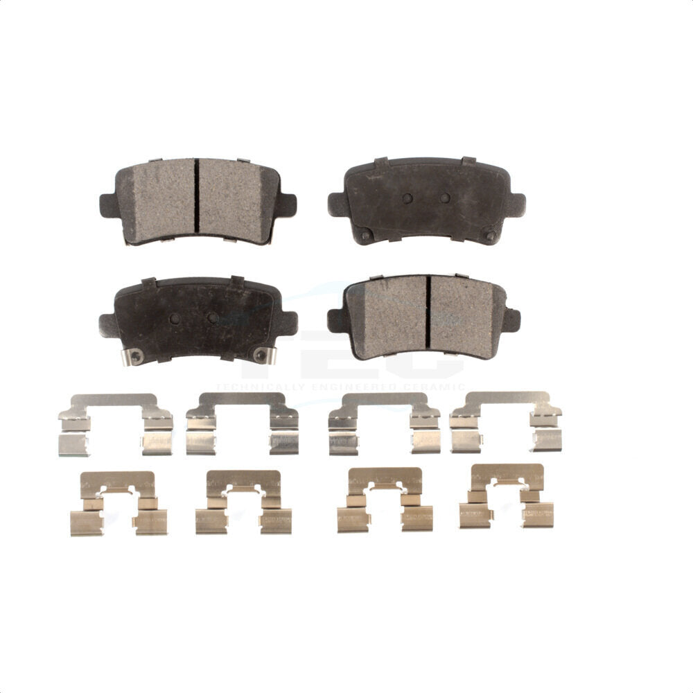 Rear Ceramic Disc Brake Pads TEC-1430 For Chevrolet Malibu Buick Impala LaCrosse Regal Cadillac XTS Limited Saab 9-5 Allure