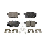 Rear Ceramic Disc Brake Pads TEC-1451 For Honda Accord Acura TSX