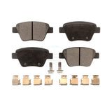 Rear Ceramic Disc Brake Pads TEC-1456 For Volkswagen Jetta Passat Beetle Golf GTI Eos Audi A3 Quattro