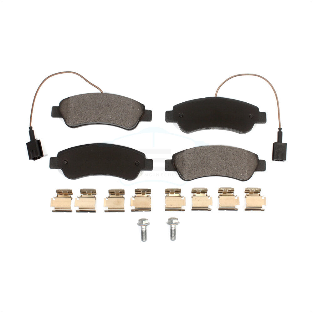 Rear Ceramic Disc Brake Pads TEC-1490 For Ram ProMaster 1500 2500 3500