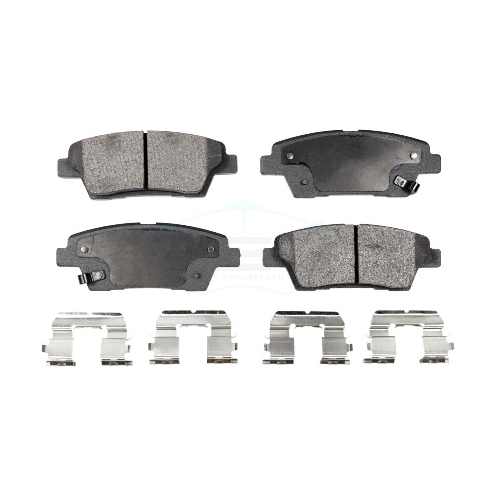 Rear Ceramic Disc Brake Pads TEC-1551 For Hyundai Genesis Mini Cooper Countryman G80 Paceman Kia K900