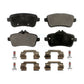Rear Ceramic Disc Brake Pads TEC-1630 For Mercedes-Benz ML350 GLE350 GLS450 GL450 GLE43 AMG GL550 GLS550 GL350 GLE400 GLE450 CLA45 ML400 ML550 ML250 GLE63 S GLA45 GL63 GLS63 ML63 SLC43 GLE300d GLE550e