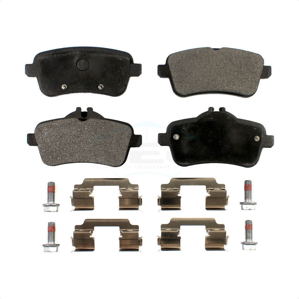Rear Ceramic Disc Brake Pads TEC-1630 For Mercedes-Benz ML350 GLE350 GLS450 GL450 GLE43 AMG GL550 GLS550 GL350 GLE400 GLE450 CLA45 ML400 ML550 ML250 GLE63 S GLA45 GL63 GLS63 ML63 SLC43 GLE300d GLE550e