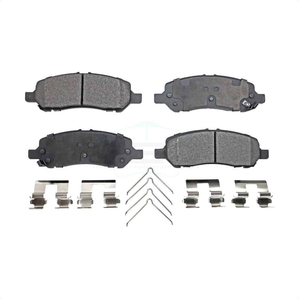 Rear Ceramic Disc Brake Pads TEC-1647 For 2013-2016 Dodge Dart