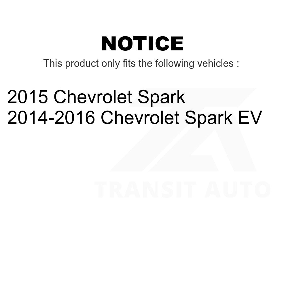 Rear Ceramic Disc Brake Pads TEC-1739 For Chevrolet Spark EV