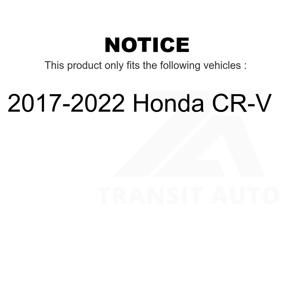 Rear Ceramic Disc Brake Pads TEC-2037 For 2017-2022 Honda CR-V