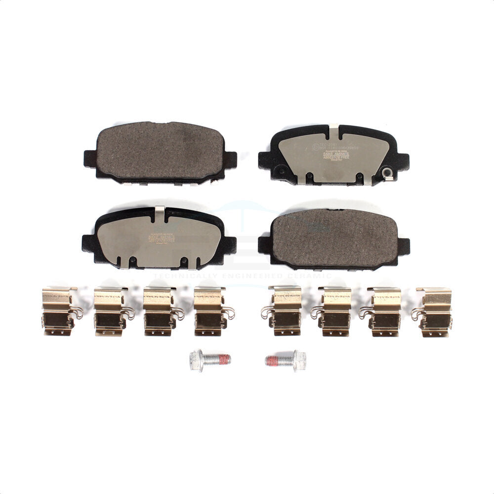 Rear Ceramic Disc Brake Pads TEC-2081 For Jeep Compass