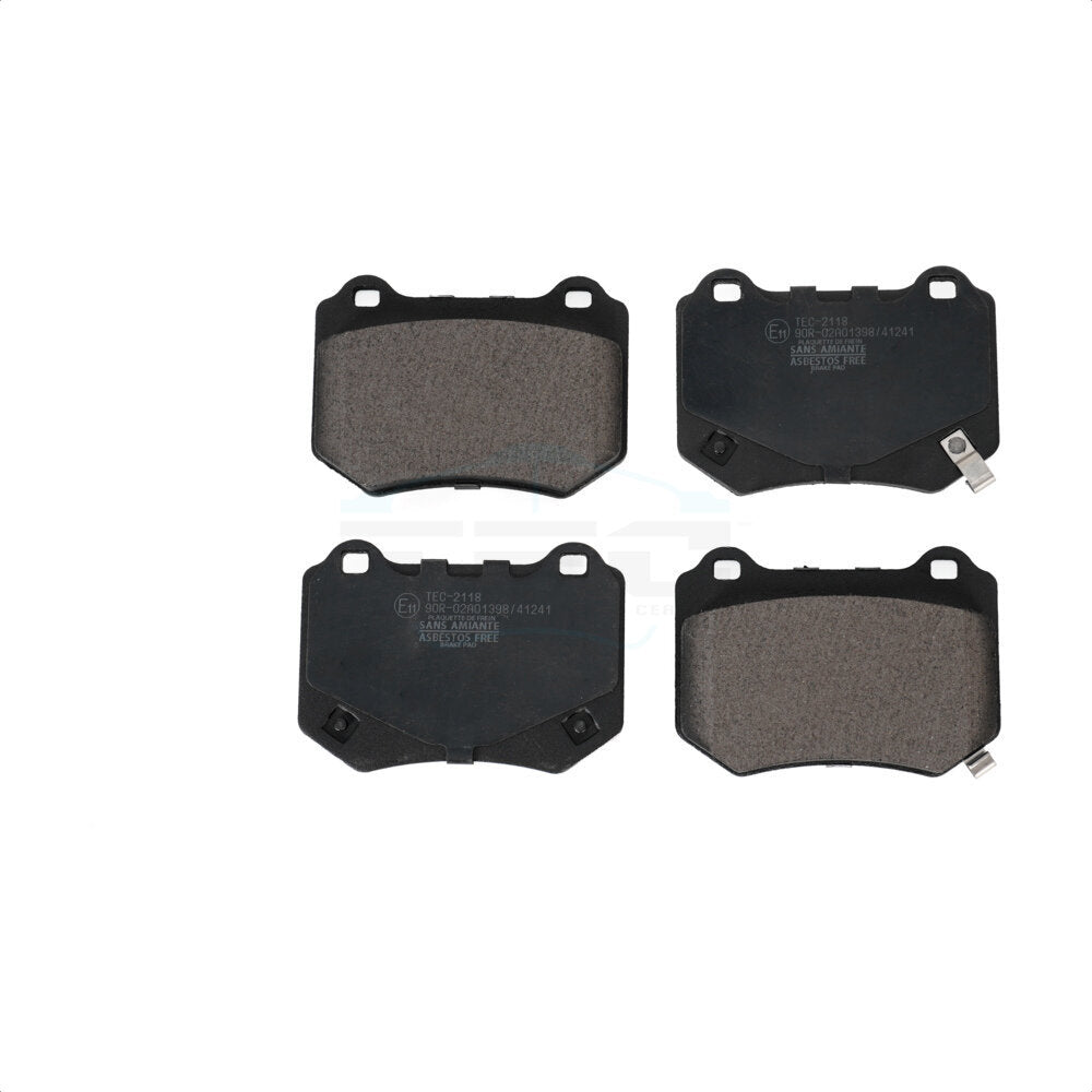 Rear Ceramic Disc Brake Pads TEC-2118 For 2018-2021 Subaru WRX STI