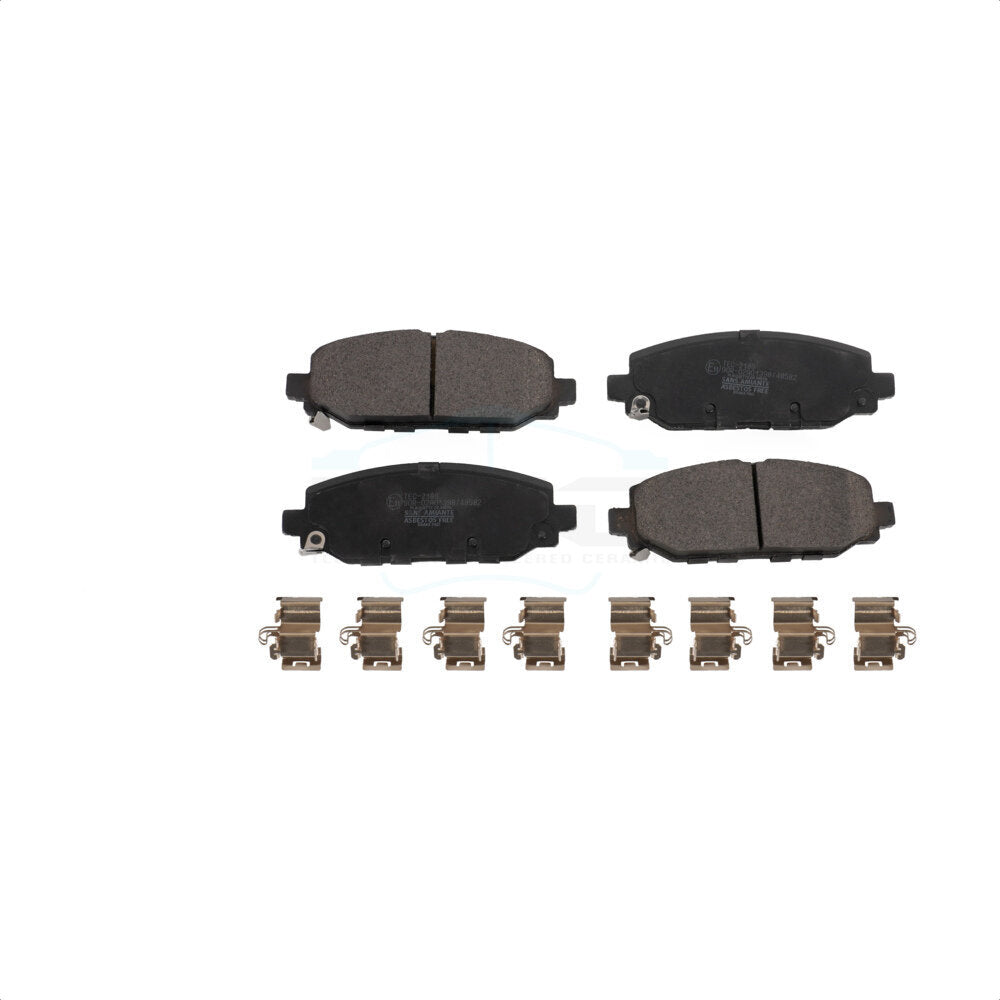 Rear Ceramic Disc Brake Pads TEC-2186 For Jeep Wrangler