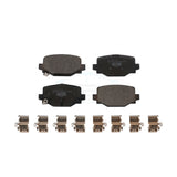 Rear Ceramic Disc Brake Pads TEC-2191 For INFINITI QX50 QX55