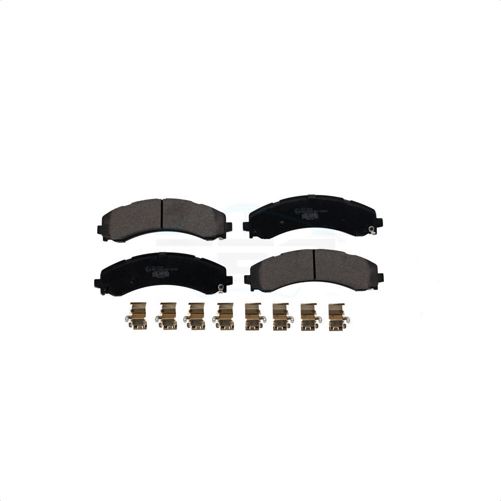 Rear Ceramic Disc Brake Pads TEC-2224 For 2019-2022 Ram 3500 With Dual Wheels