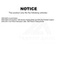 Rear Ceramic Disc Brake Pads TEC-2231 For Ford Explorer Lincoln Aviator Police Interceptor Utility