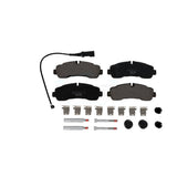 Rear Ceramic Disc Brake Pads TEC-2281 For Ford Transit-350 HD