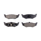 Rear Ceramic Disc Brake Pads TEC-641 For Chrysler PT Cruiser Dodge Neon Sebring Stratus Intrepid 300M Concorde Plymouth LHS Cirrus Breeze LeBaron Eagle Vision New Yorker Acclaim Spirit