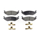 Rear Ceramic Disc Brake Pads TEC-967 For Ram 1500 Dodge Durango Classic Chrysler Aspen Van